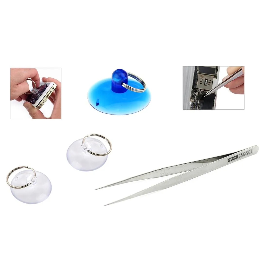 15-in-1 Iphone Repair Tool Kit - Metal and Plastic