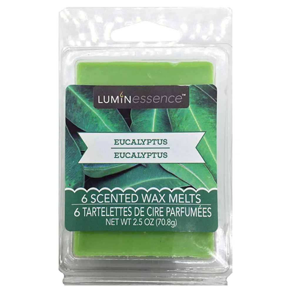 2 Pack Eucalyptus Scented Cube Wax Melts Candle Warmers Fragrance Aroma 2.46oz