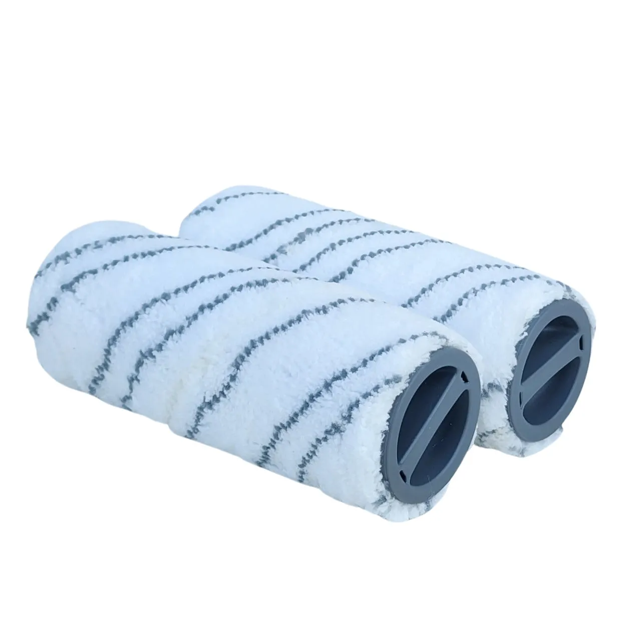 2 x Scrubbing Rollers for Karcher FC3, FC5 & FC7 Floor Cleaner - stone & tiles