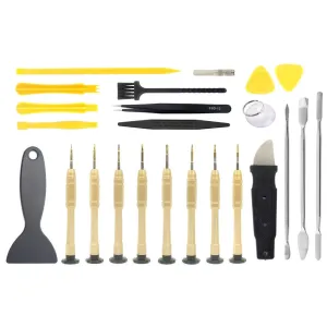 24-in-1 Multi-model Repair Tool Kit for Metal and Plastic