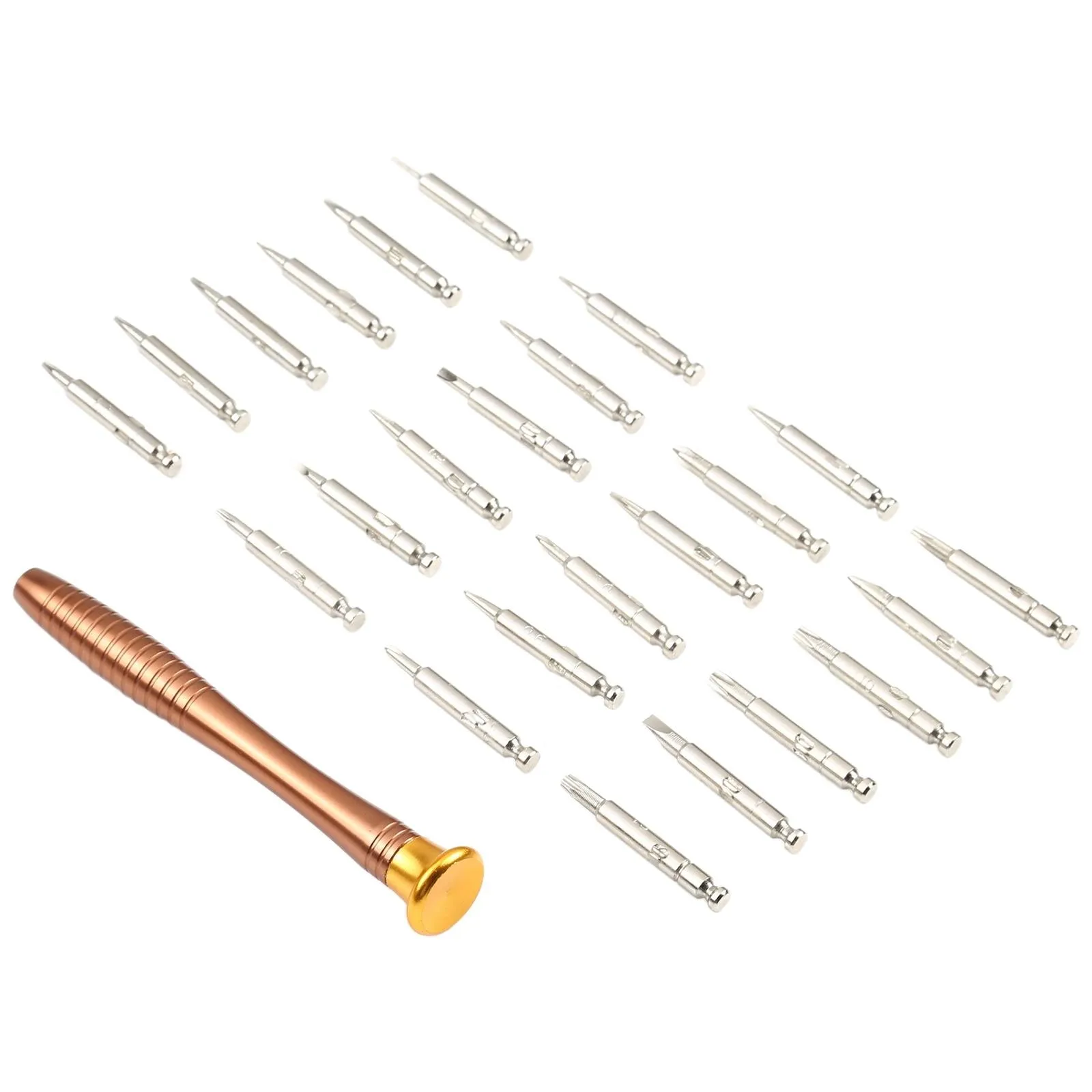 25-piece Precision Screwdriver Set for Electronics with Shek Packaging