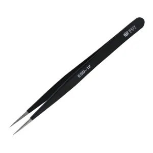 Anti-static Stainless Steel Tweezers for Precision