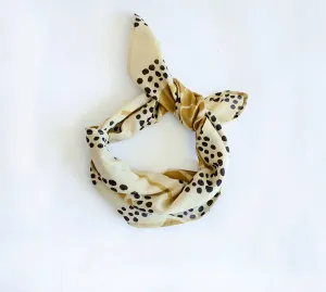 Bandana Scarf Block print cotton - Golden Gal