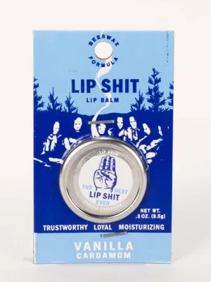 BlueQ Lip Shit Balm "Vanilla Cardanom"