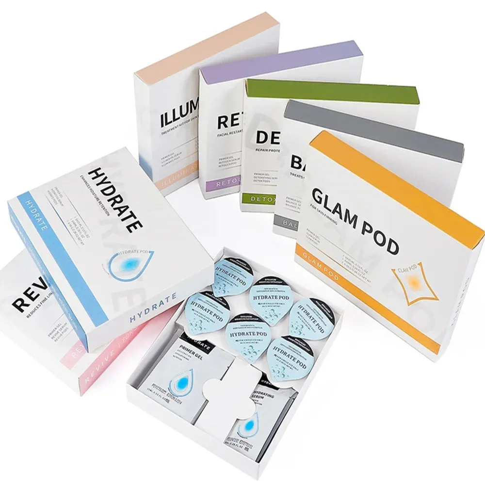 Co2 Glam Pod For Bubble Facial Machine Skincare Serum Gels