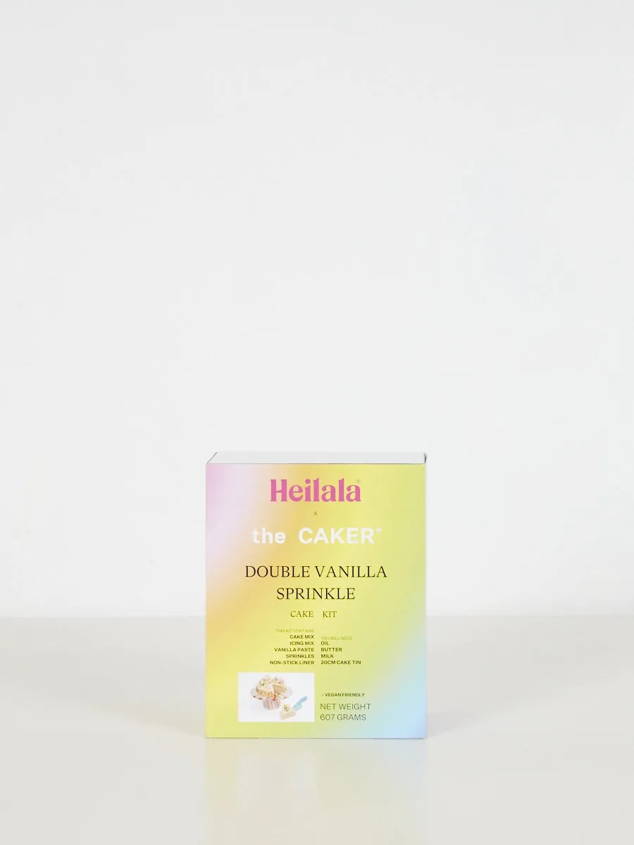 Double Vanilla Sprinkle Cake Kit