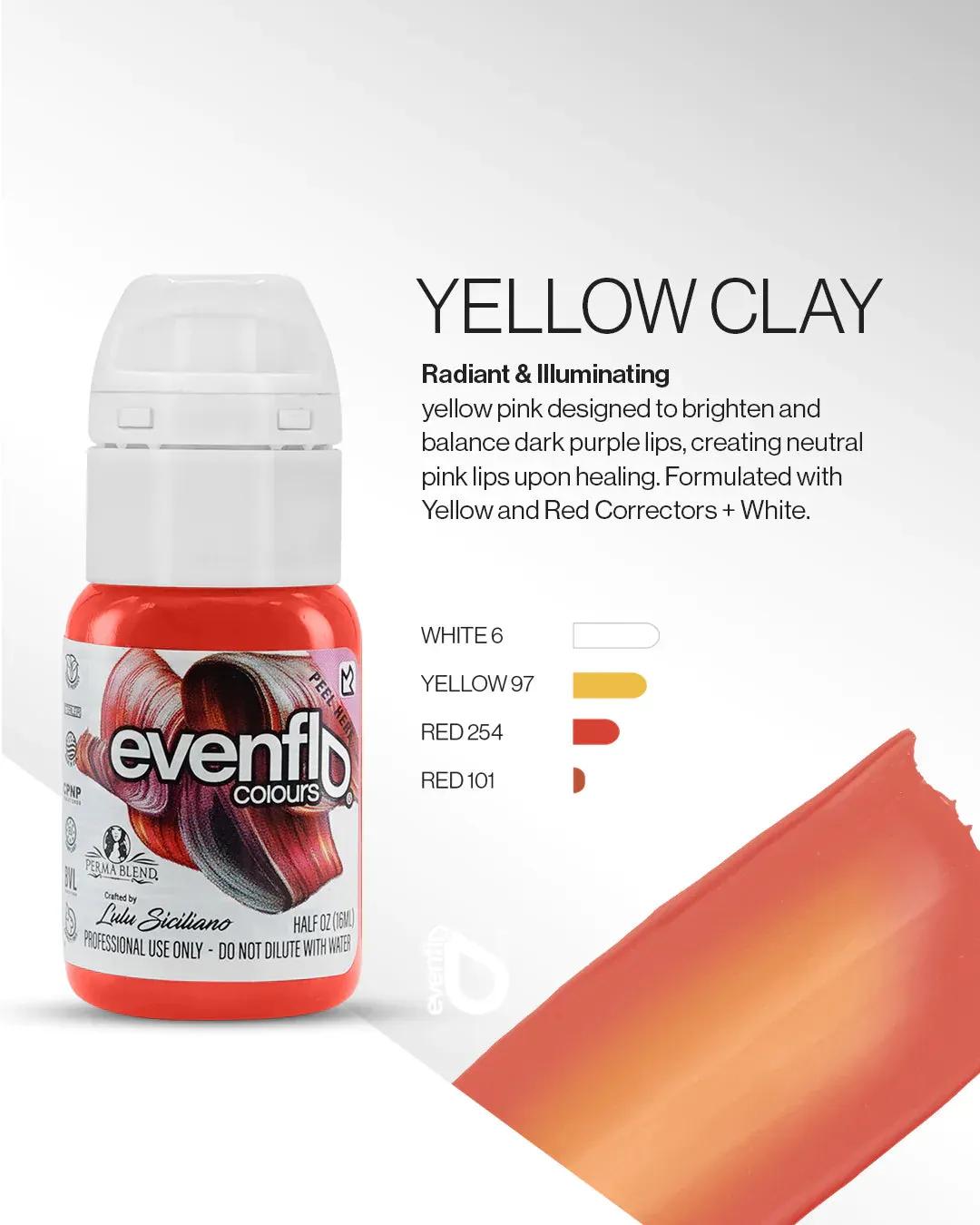 EVENFLO - Pigments - Yellow Clay, 15ml