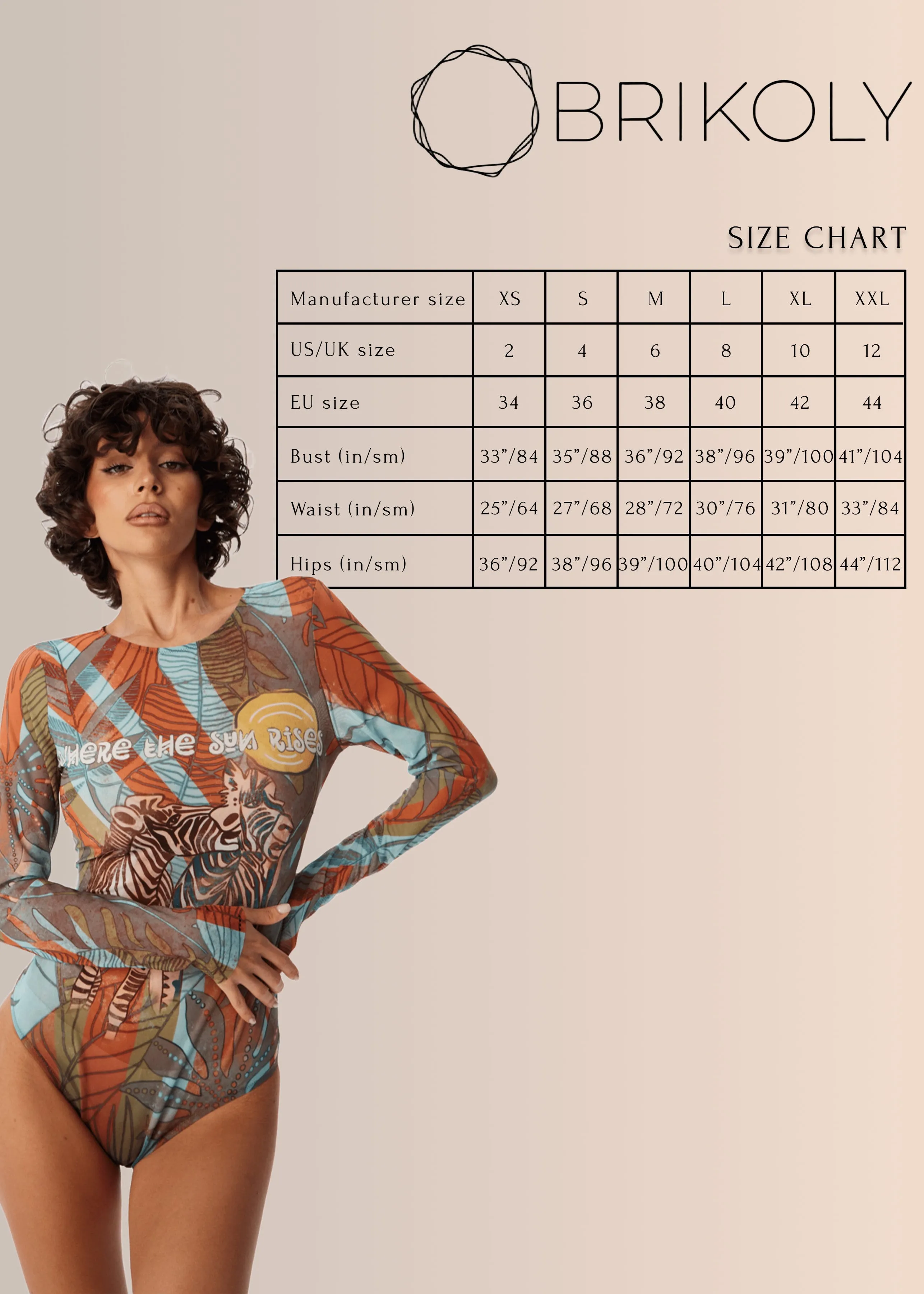 Garden Tattoo Swimsuit with SPF 50  Stylish Swimwear for Women