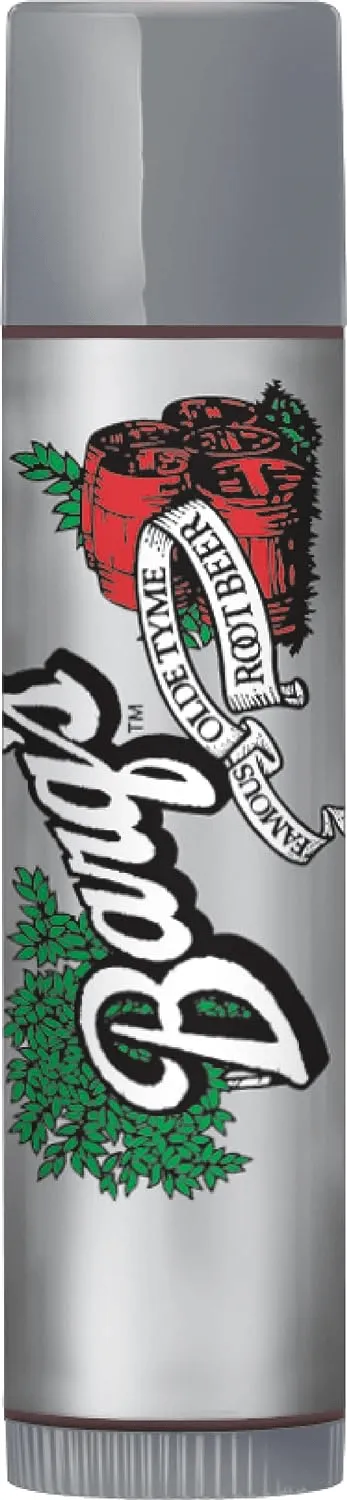 Lip Smacker  Coca-Cola Barq's Root Beer Flavored Balm 1 Count (No Alcohol)