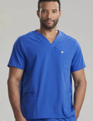 Mens 7-Pocket V-Neck Scrub Top