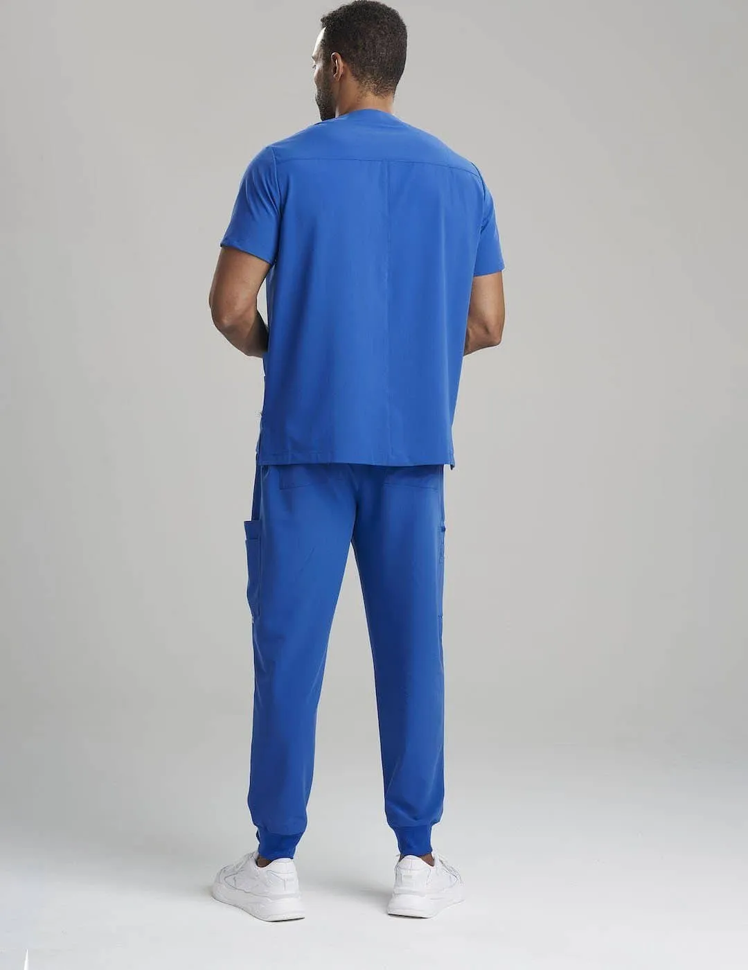 Mens 7-Pocket V-Neck Scrub Top