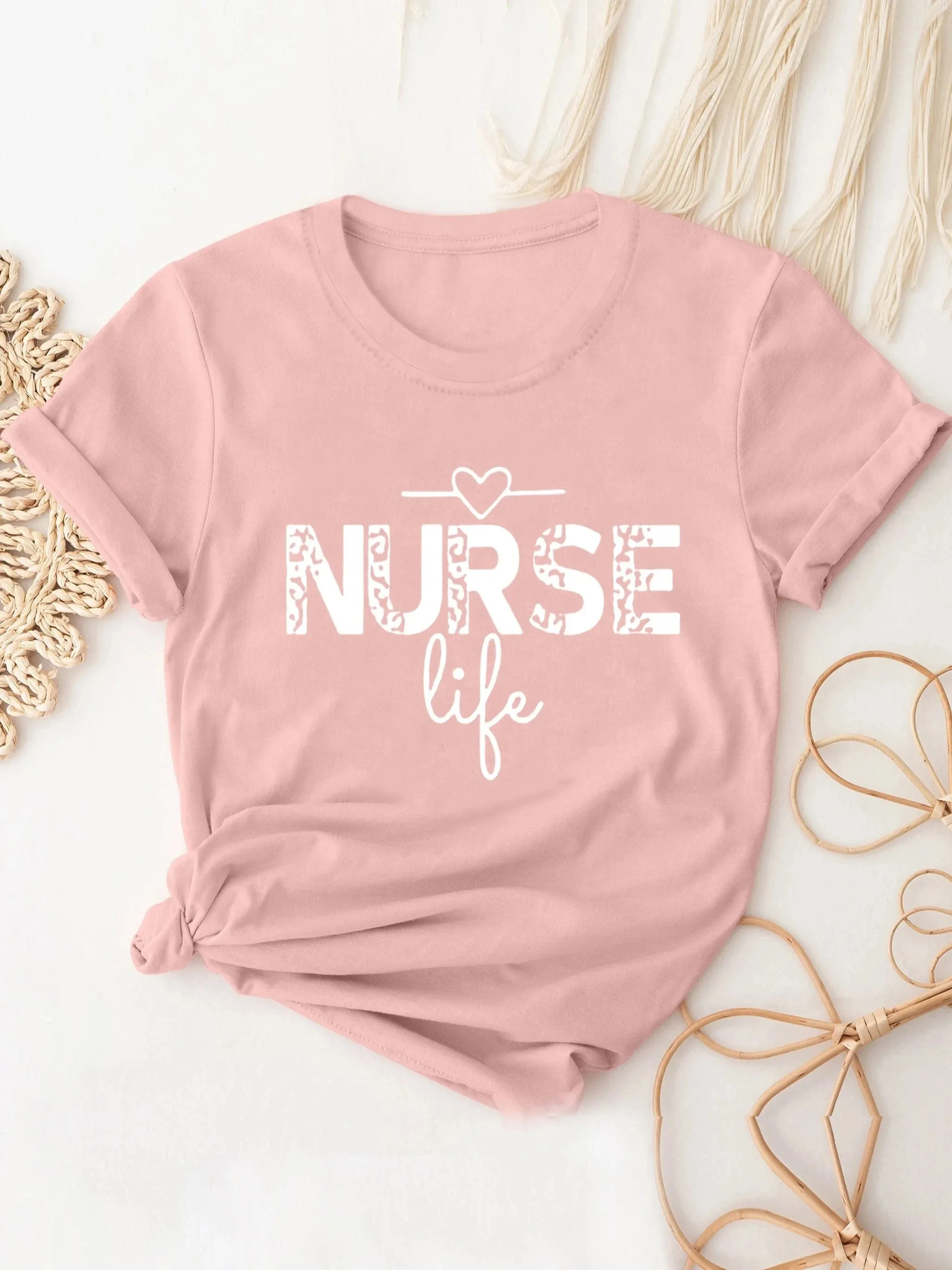 Nurse Life Print T-Shirt