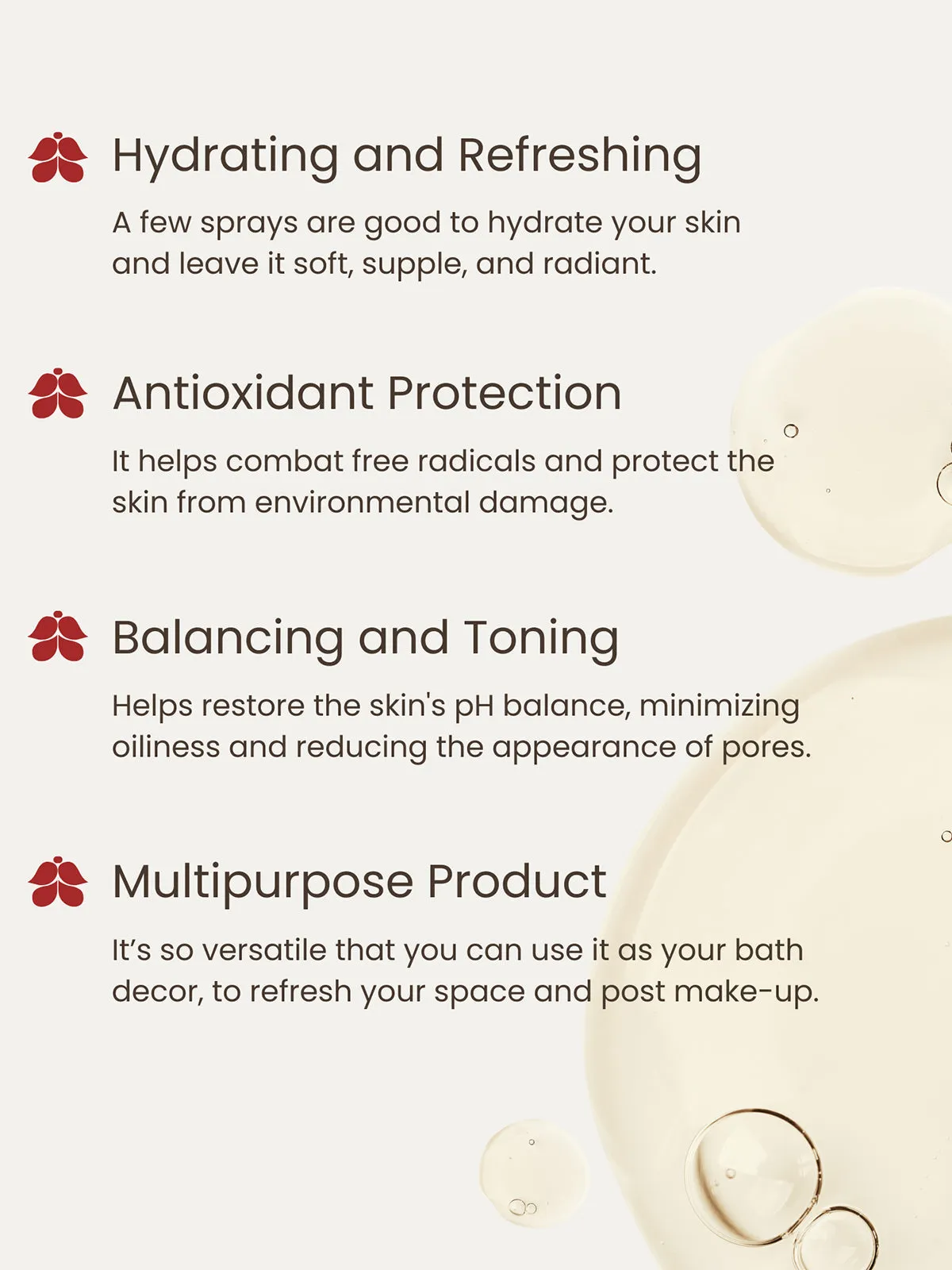 Pure Rose Water Face Mist Toner